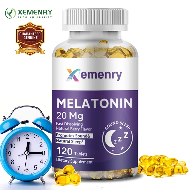 Garcinia Cambogia Extract - Adult Melatonin Softgels Help You Fall