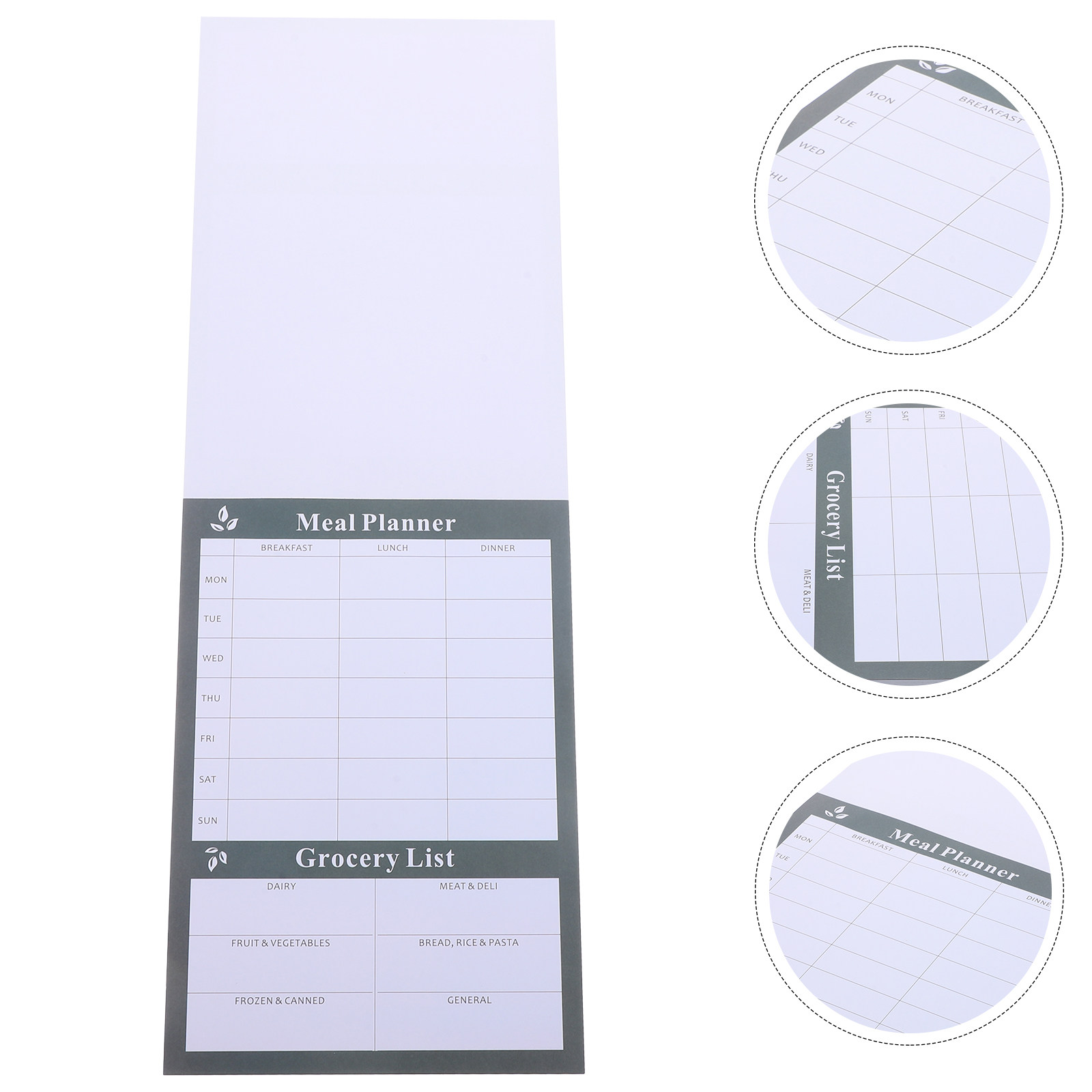 The Nutrition Fitness - Household Diet Notebook Planner Visual Meal