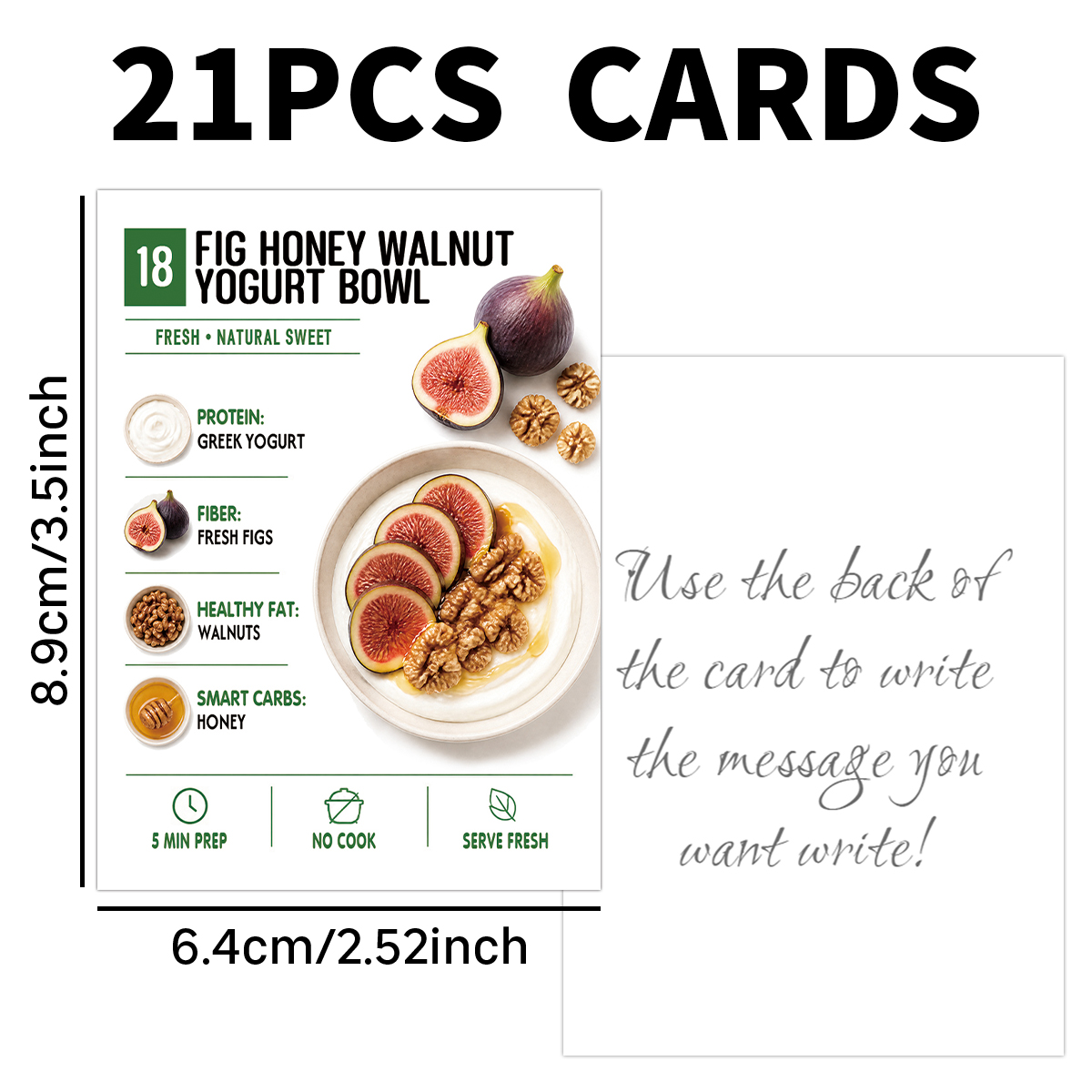 21pcs Oatmeal And Yogurt Recip - The Nutrition Fitness 评论和价格