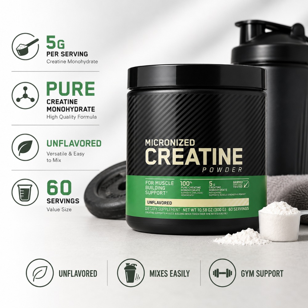 Creatine Monohydrate Powder 30 - The Nutrition Fitness 评论和价格