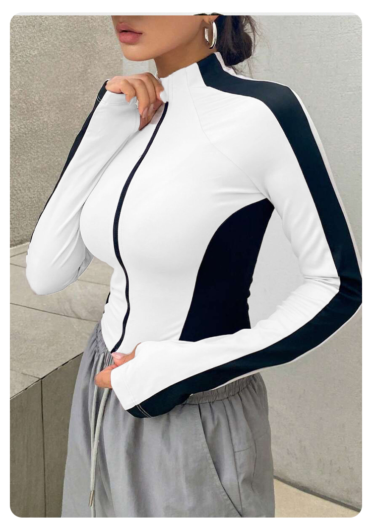 Yoga Clothes Stand Up Collar J - Fitness & Nutrition Lab Zapopan 评论和价格