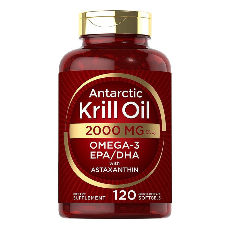 Krill oil soft capsules supple - The Nutrition Fitness 评论和价格