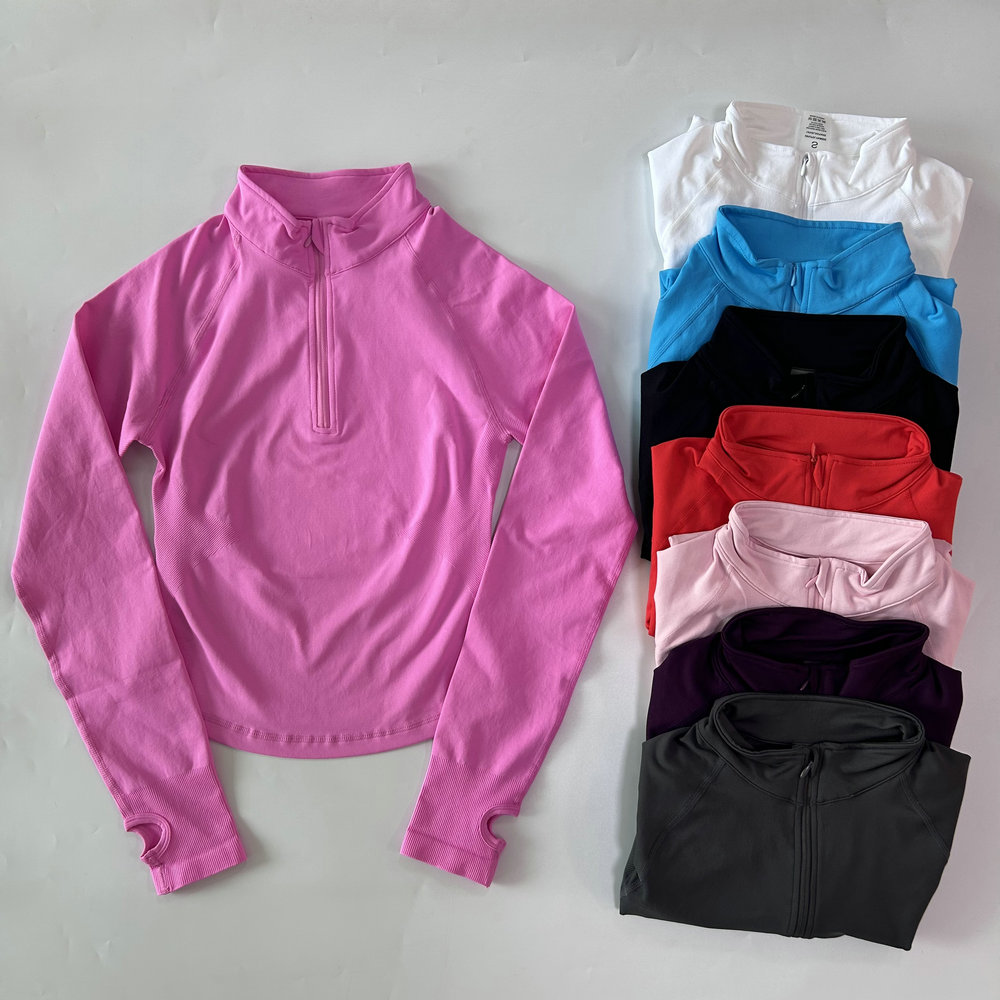 No Logo Yoga Jacket With Half  - Fitness & Nutrition Lab Zapopan 评论和价格