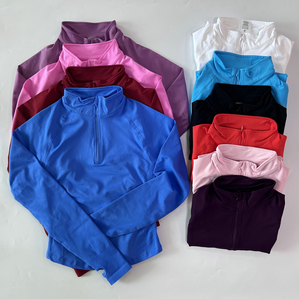 No Logo Yoga Jacket With Half  - Fitness & Nutrition Lab Zapopan 评论和价格