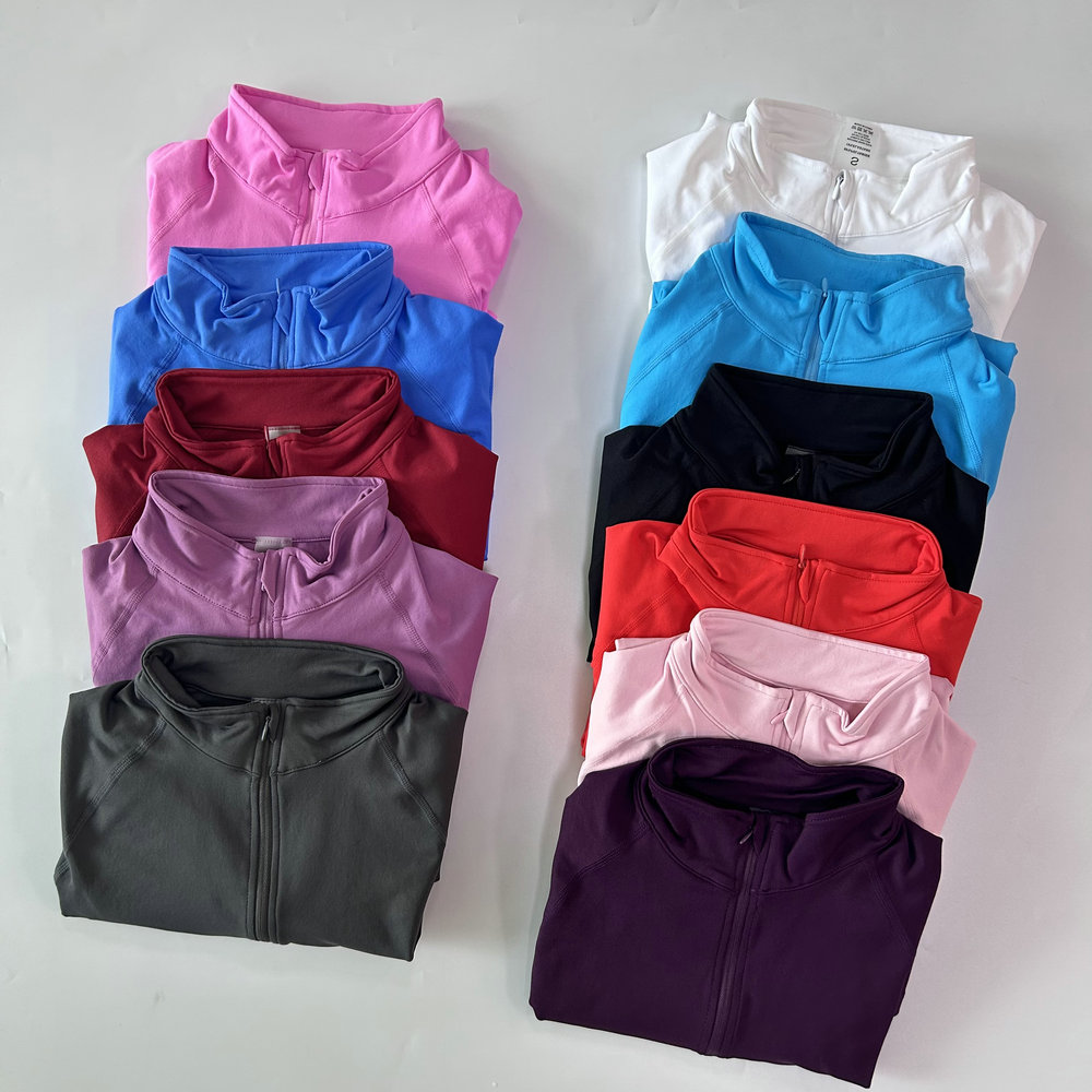 No Logo Yoga Jacket With Half  - Fitness & Nutrition Lab Zapopan 评论和价格